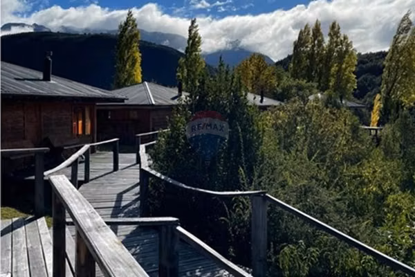 Se alquila lodge de 293 ha / lago verde / aysen