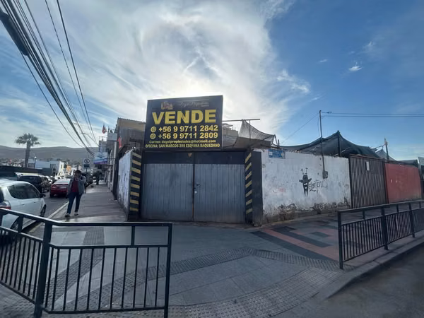 TERRENO ESQUINA CENTRAL DE 372 MT2