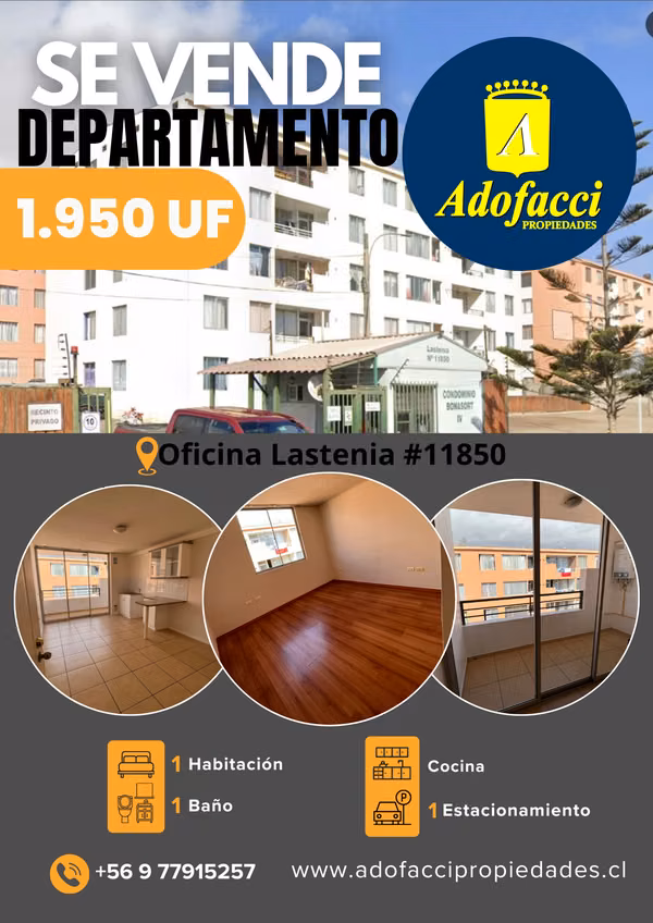 Departamento, Condominio Bonasort IV