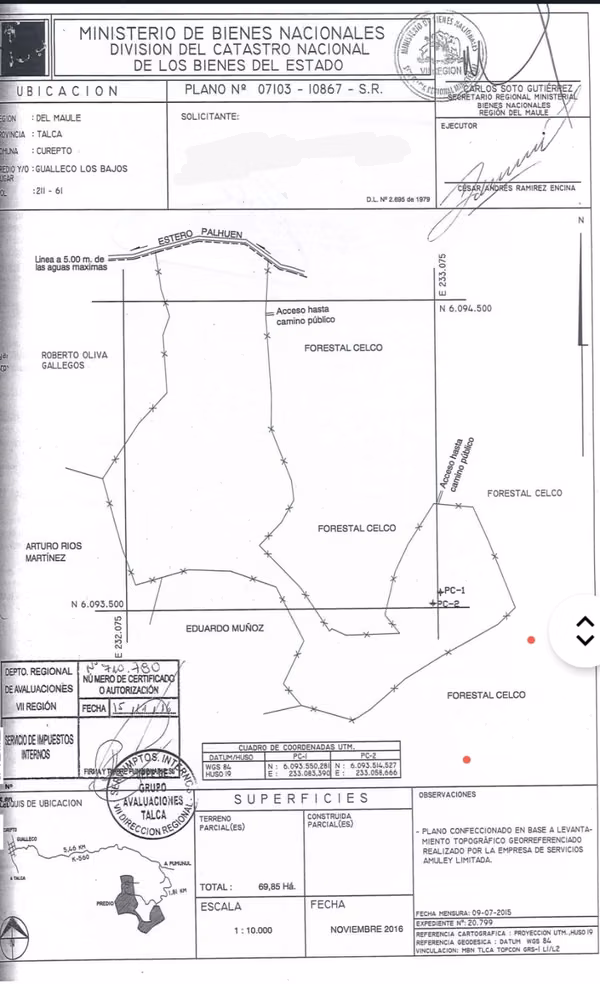 Oportunidad de negocio agroforestal: predio en venta