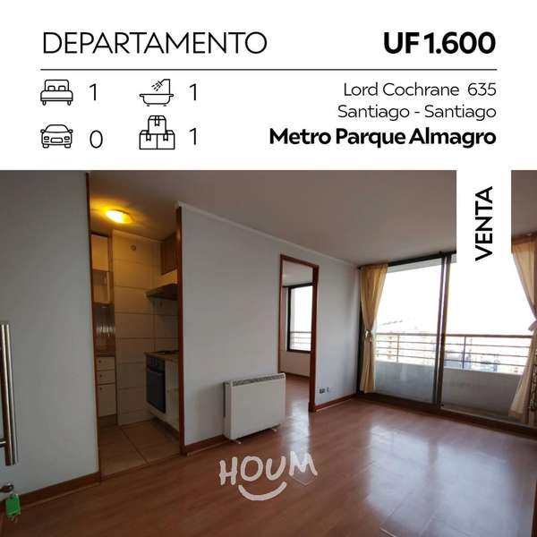 Departamento en Lord Cochrane
