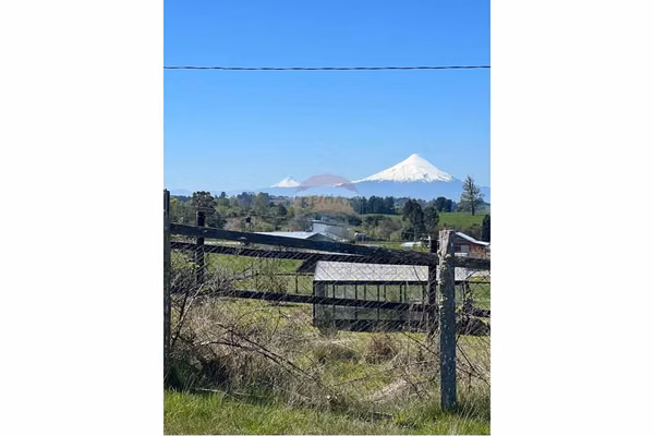 "vendo parcela vista a 2 volcanes y lago"