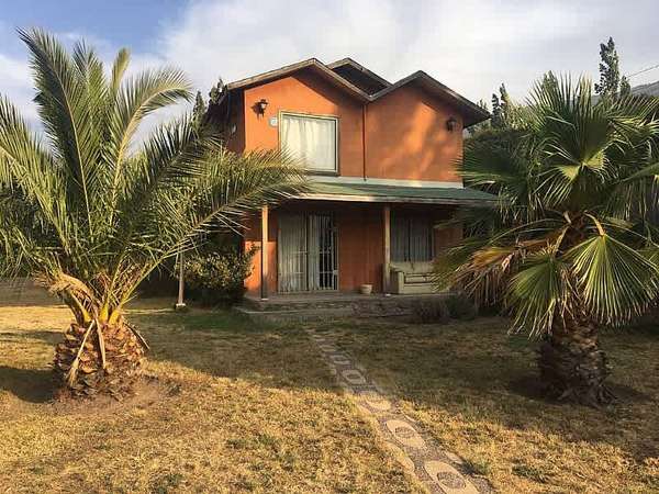 CASA CAJÓN DEL MAIPO -  EL MANZANO - AMPLIO TERRENO 1500M2