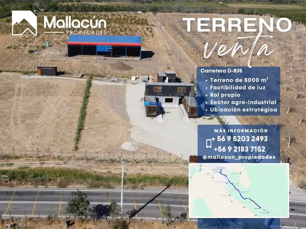  Terrenos en Venta – Ruta D-835, Salamanca | Lotes de 5.000 m²