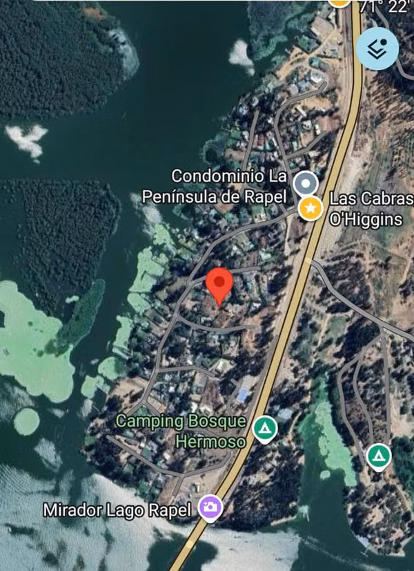 Parcela Condominio La Península Lago Rapel