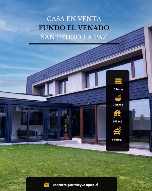 Amplia y Exclusiva Casa en Fundo Andalué