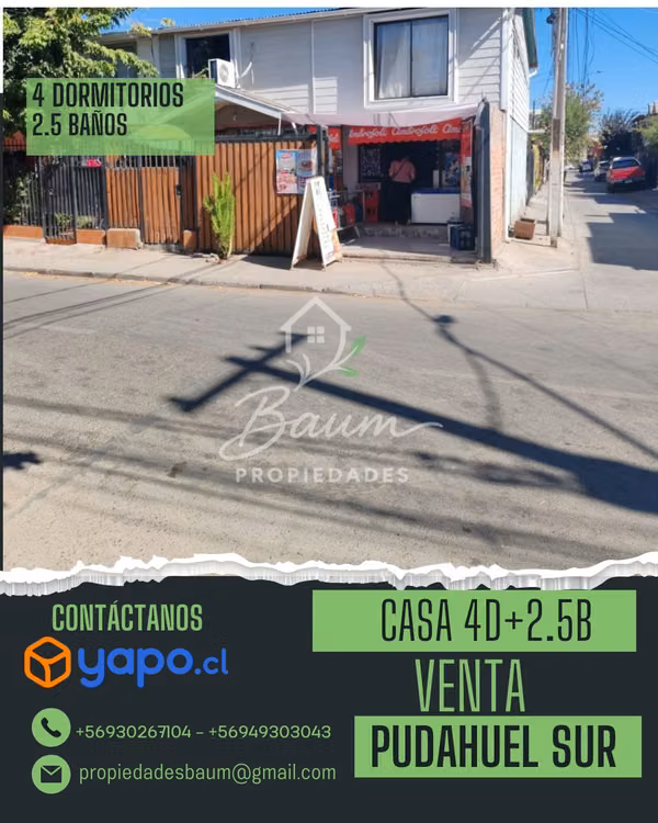 Venta de casa + Local comercial