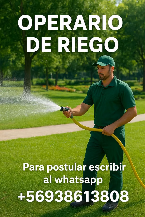 Operario de Riego - Peñaflor
