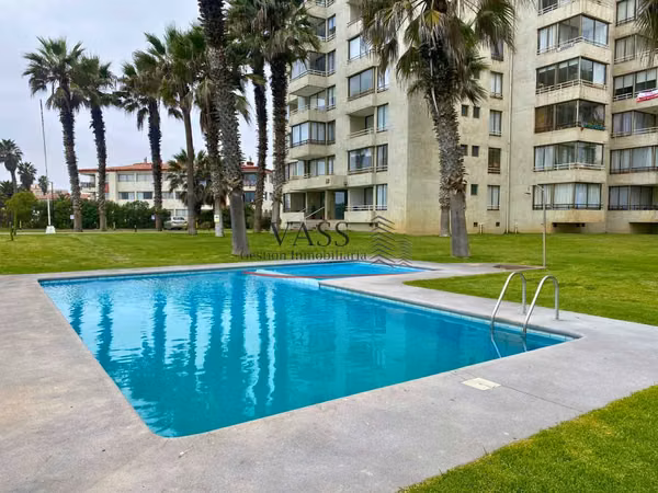 VASS vende depto 2D 1B frente al mar, Av. del Mar. La Serena
