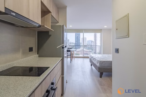 Lo Ovalle 285 Arriendo Depto ESTUDIO con Terraza Piso 16
