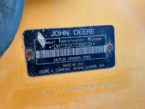 Motoniveladora Jhon Deere disponible cabina impecable