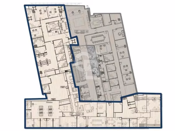 Oficina de 962 m²