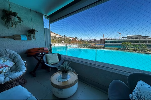 Depto 3d/2b 2 estac. laguna artificial - playa