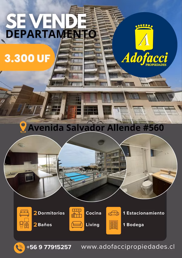 Se Vende Departamento Edificio Activo
