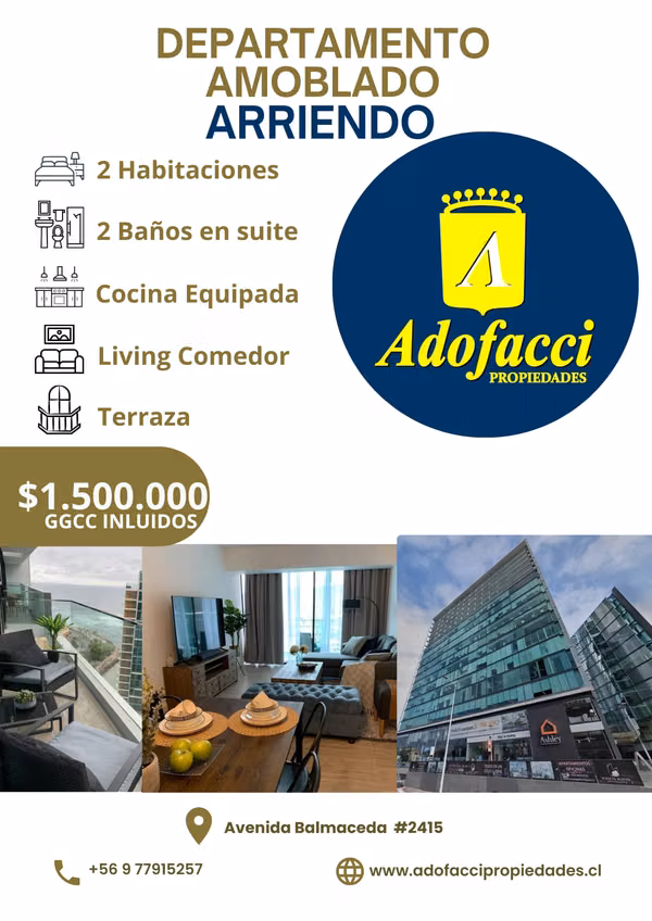 Departamento Amoblado, Puerto Nuevo