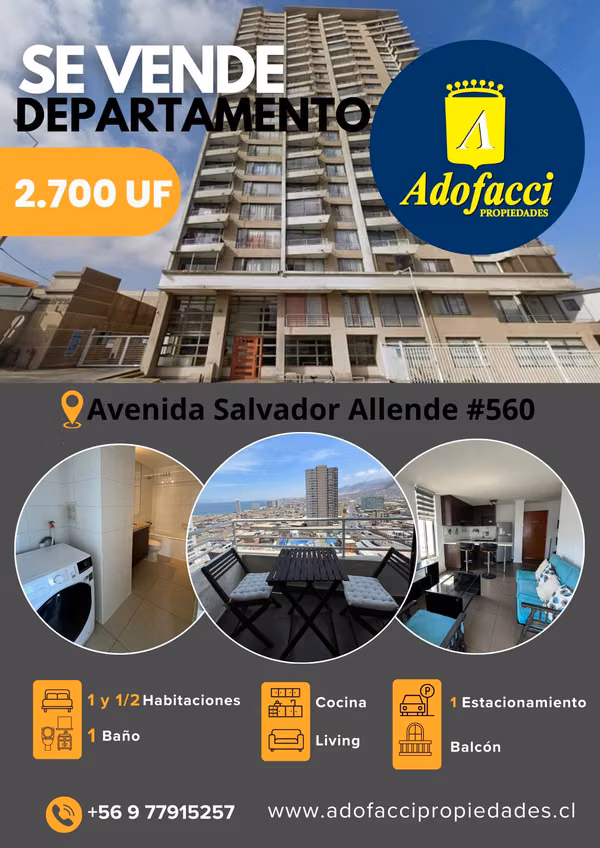 Departamento, Edificio Activo