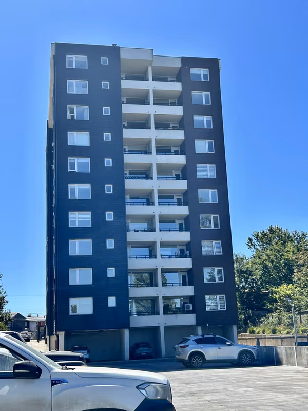 Vendo Departamento estudio en quinto piso amoblado, hermosa vista a Valdivia.