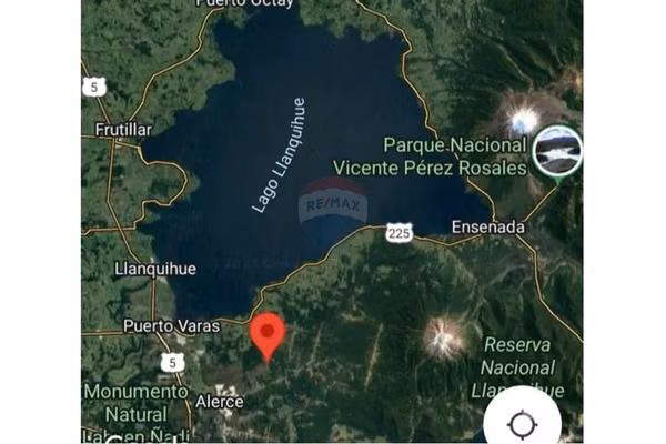 Parcela  vistas volcán osorno, puerto varas "