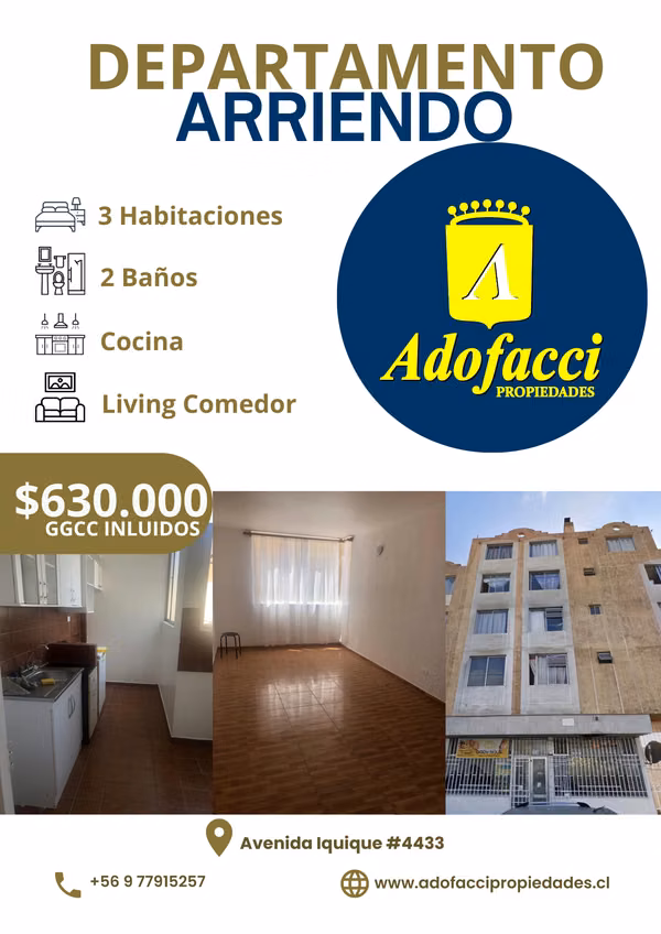 Departamento, Avenida Iquique