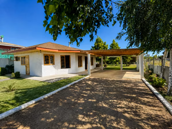 VENTA!! CASA Y TERRENO DE 650 MTS2, LOS CRISTALES, CURICO