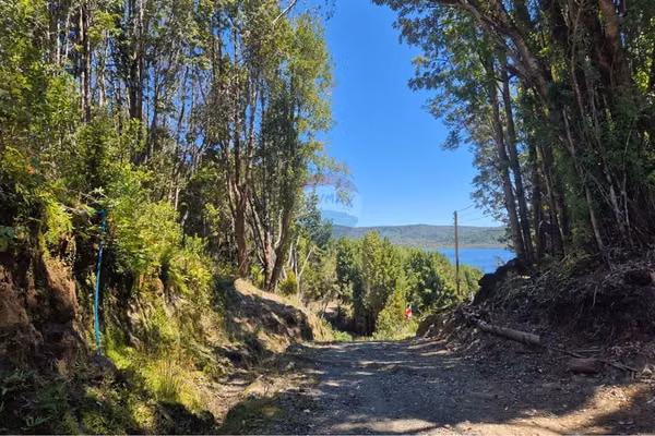 En venta parcela orilla lago san antonio chiloe