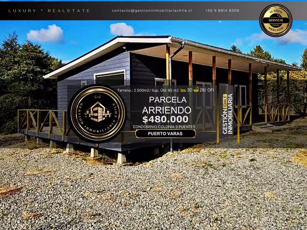 Arriendo Puerto Varas Colonia Tres Puente (143178)