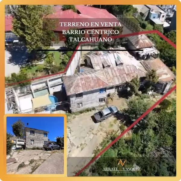 OPORTUNIDAD DE INVERSIÓN | TERRENO CON FACTIBILIDAD INMOBILIARIA – TALCAHUANO