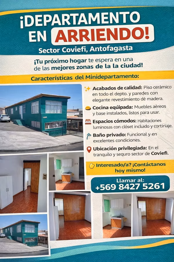 DEPARTAMENTO DE UN AMBIENTE