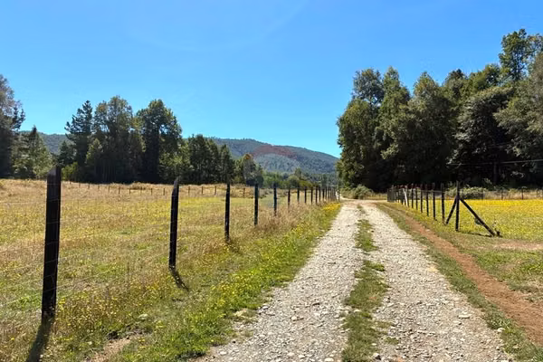 Venta de parcela en relún, villarrica