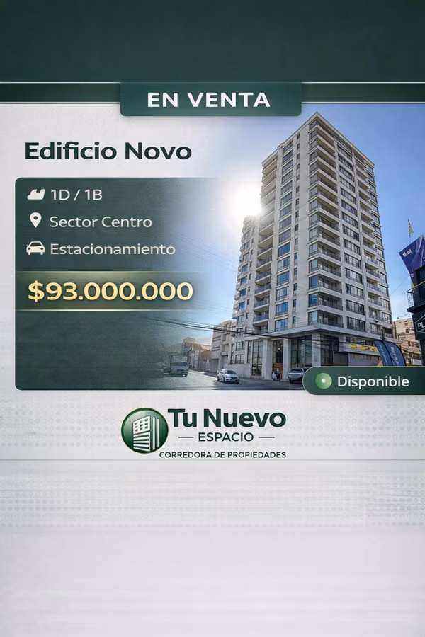 VENTA DEPARTAMENTO – EDIFICIO NOVO