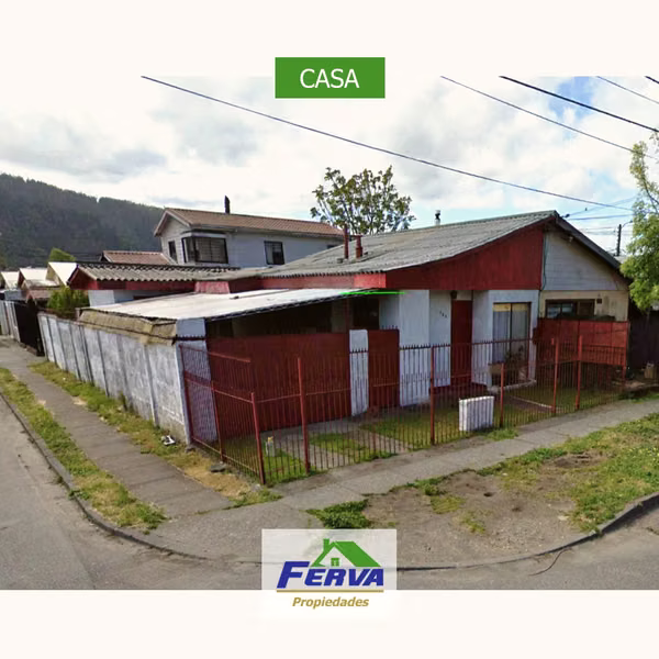 Se vende casa esquina, Villa Chiguayante Sur