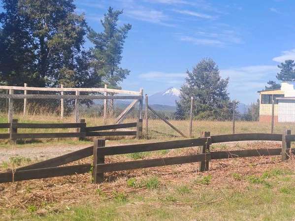 Hermoso terreno plano con vista al volcán  (150087)