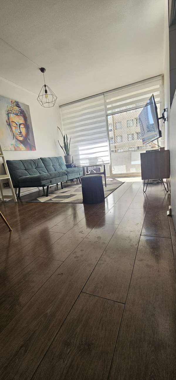 Arriendo de departamento a pasos del metro parque O´higgins y Toesca, Movistar Arenas, Fantasilandia