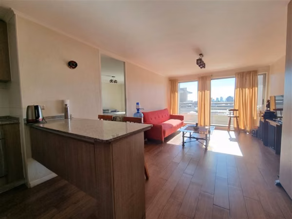 Departamento en venta de 1 dorm. en Santiago