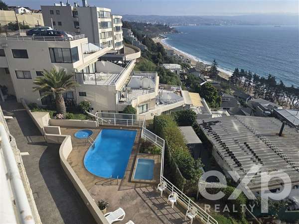 Arriendo Departamento Amoblado en Reñaca Vista al Mar