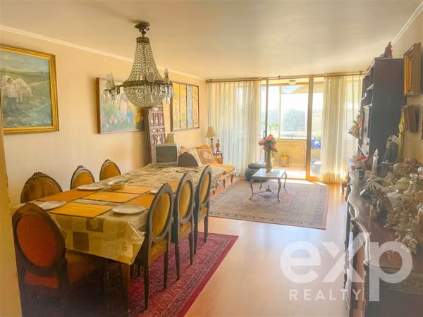 Exclusivo depto 3D/3B 2E Viña Oriente