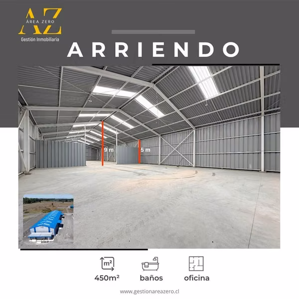 ARRIENDO Bodega Cabrero