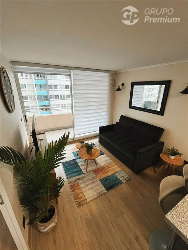 Departamento en venta de 1 dorm. en La Cisterna