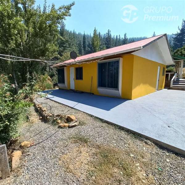 parcela con casa en Lomas de Vaquez Longavi