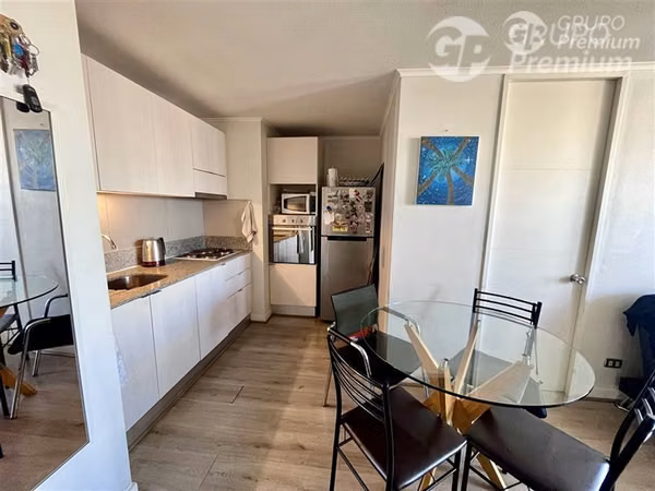 Departamento en venta de 2 dorm. 1 Baño en Estación Central