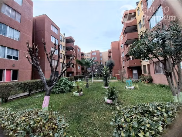 Vende dpto. 3D y 2b, cercano a metro Conchalí, en excelente