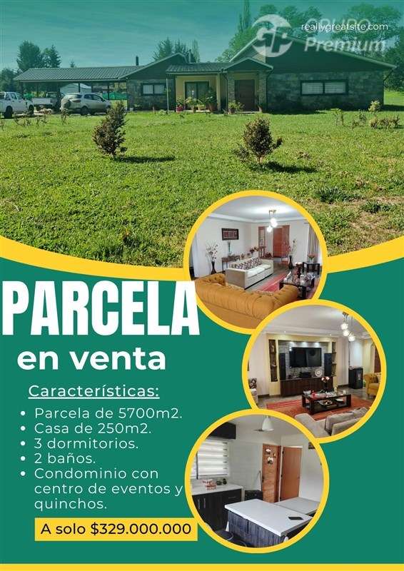 PARCELA, CASA, LUZ, AGUA, ACCESO, MINUTOS DE PADRE LAS CASAS