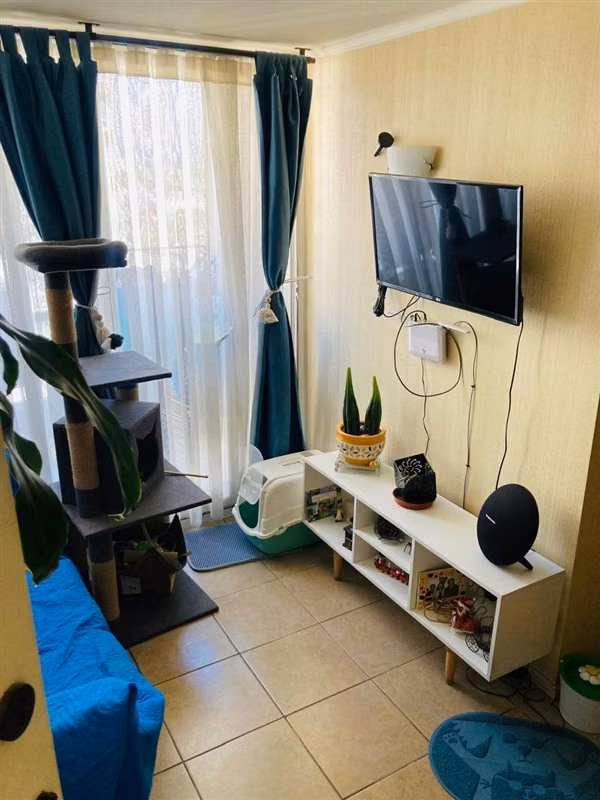 Departamento en venta de 2 dorm. en La Cisterna