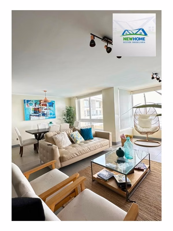 PENTHOUSE 3D/4B VISTA AL MAR CON SAUNA Y QUINCHO LA SERENA