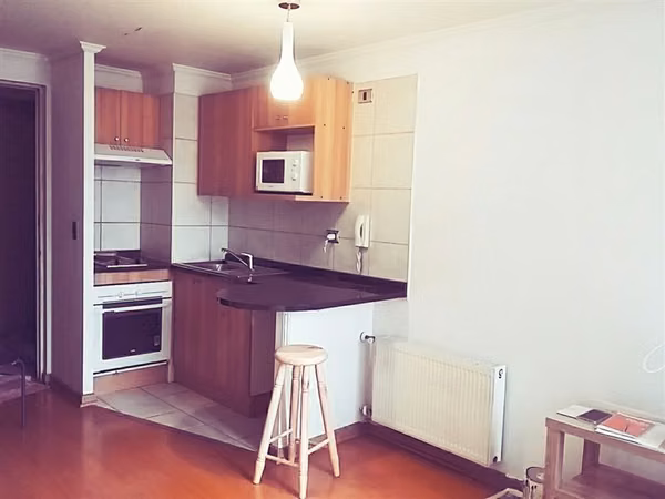 Departamento en venta de 1 dorm. en Santiago