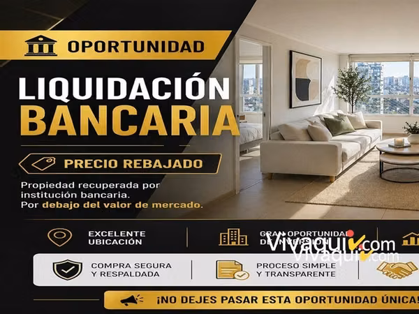 Departamento en venta de 1 dorm. en Santiago