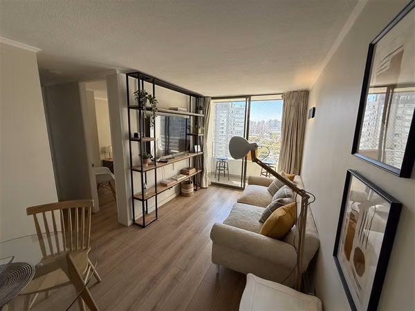 Departamento en venta de 2 dorm. en Santiago