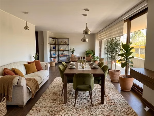 Departamento en venta de 4 dorm. en Las Condes