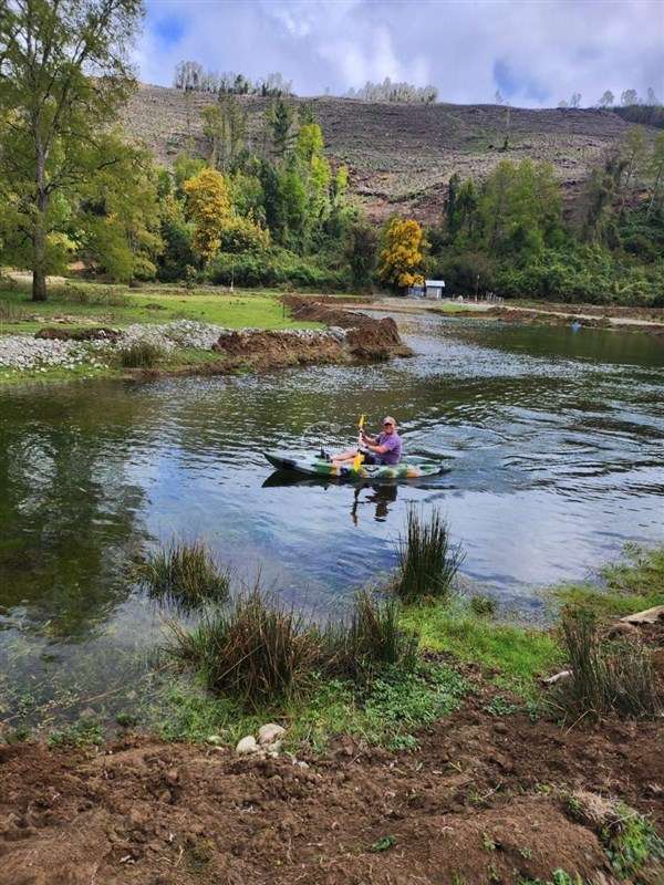 8 Parcelas con Rio, Laguna, Luz y Agua de Vertiente