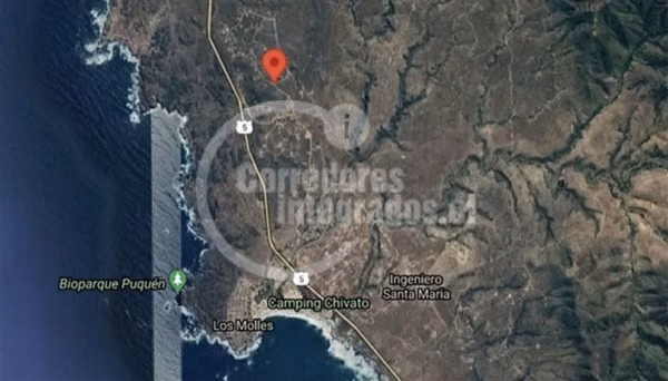 Preciosa Parcela En Venta Rocas del Mar, Los Molles.